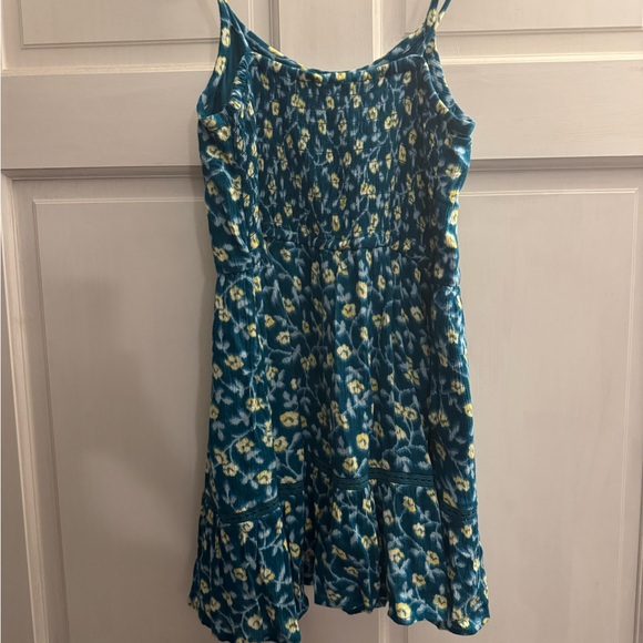 Abercrombie Kids Blue and Yellow Floral Dress - Picture 2 of 3